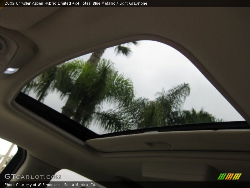 Sunroof of 2009 Aspen Hybrid Limited 4x4
