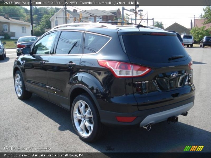 Tuxedo Black Metallic / Charcoal Black 2013 Ford Escape Titanium 2.0L EcoBoost 4WD