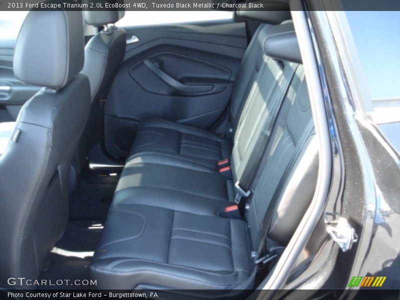 Tuxedo Black Metallic / Charcoal Black 2013 Ford Escape Titanium 2.0L EcoBoost 4WD