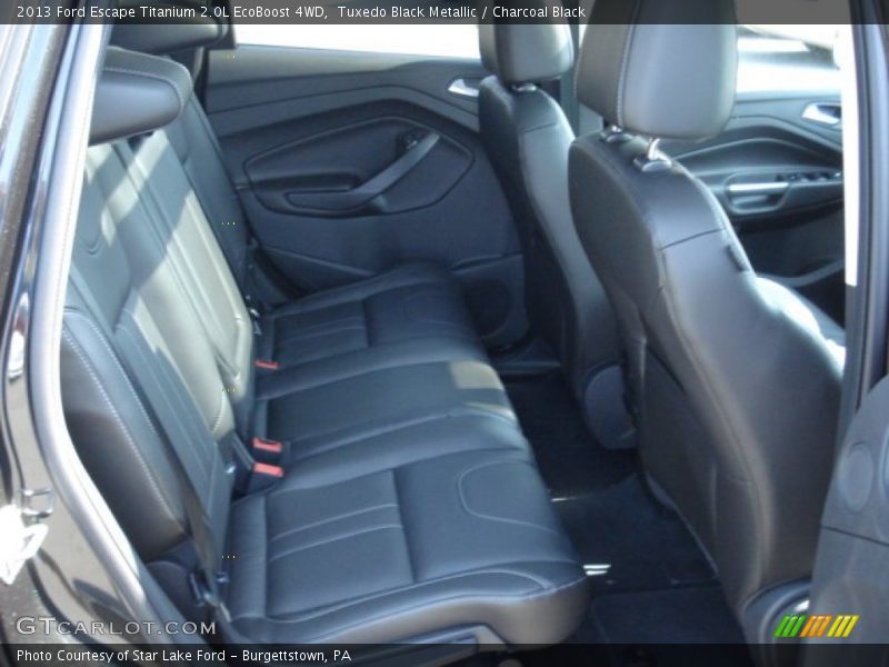 Rear Seat of 2013 Escape Titanium 2.0L EcoBoost 4WD