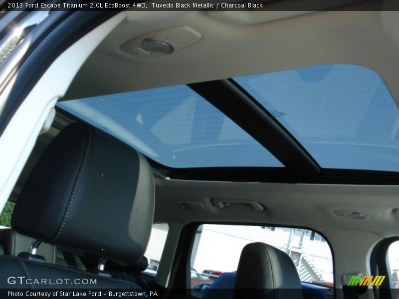 Sunroof of 2013 Escape Titanium 2.0L EcoBoost 4WD