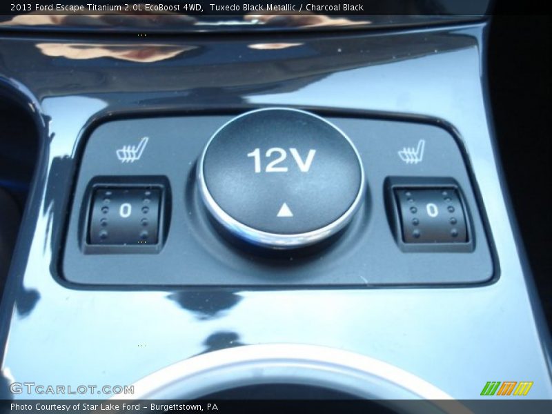 Tuxedo Black Metallic / Charcoal Black 2013 Ford Escape Titanium 2.0L EcoBoost 4WD