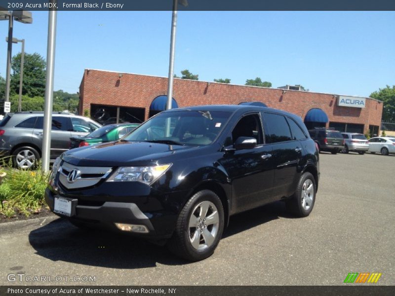 Formal Black / Ebony 2009 Acura MDX