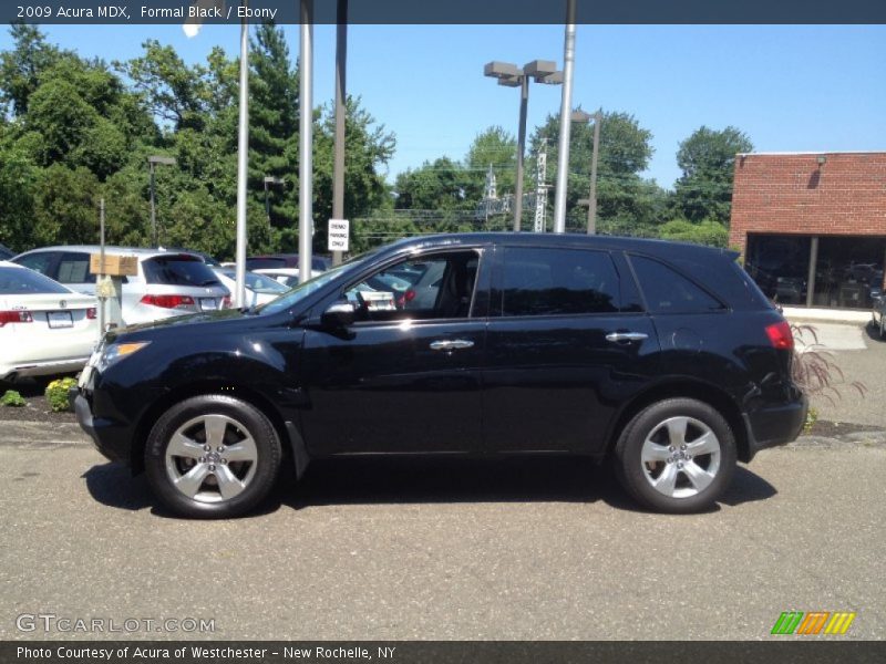 Formal Black / Ebony 2009 Acura MDX