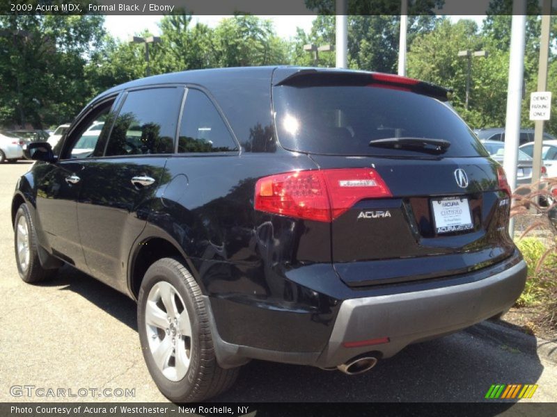 Formal Black / Ebony 2009 Acura MDX