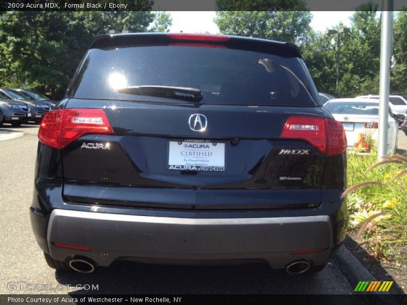 Formal Black / Ebony 2009 Acura MDX