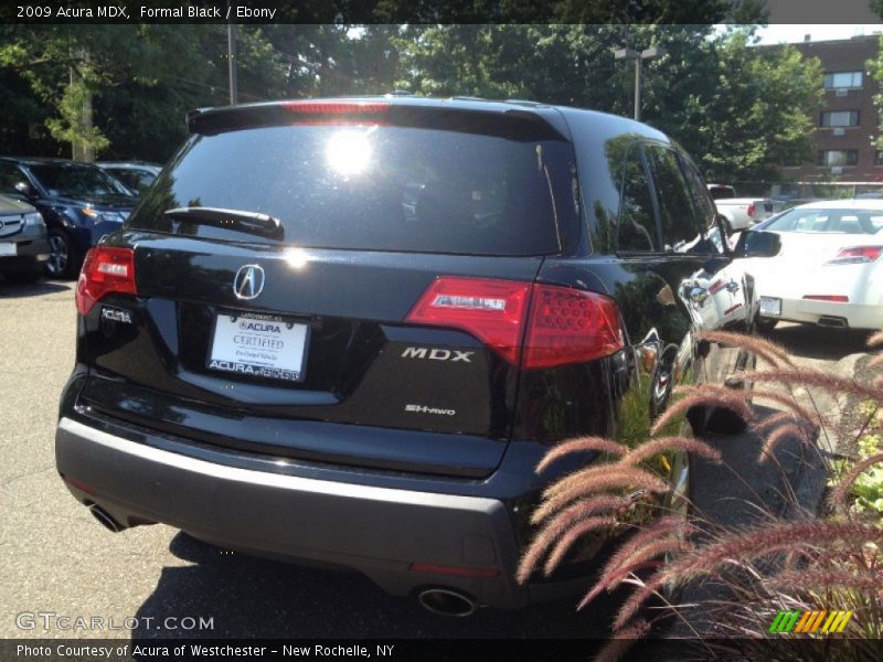 Formal Black / Ebony 2009 Acura MDX