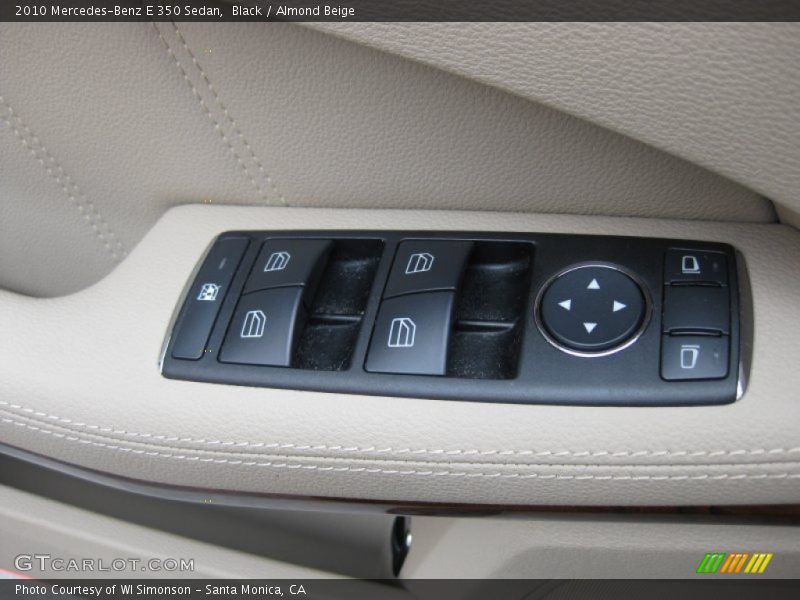 Black / Almond Beige 2010 Mercedes-Benz E 350 Sedan