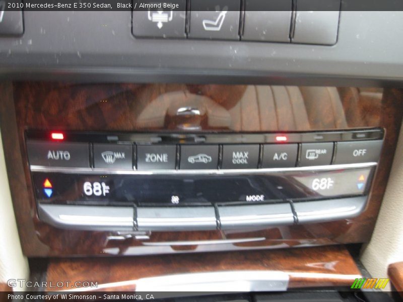 Black / Almond Beige 2010 Mercedes-Benz E 350 Sedan
