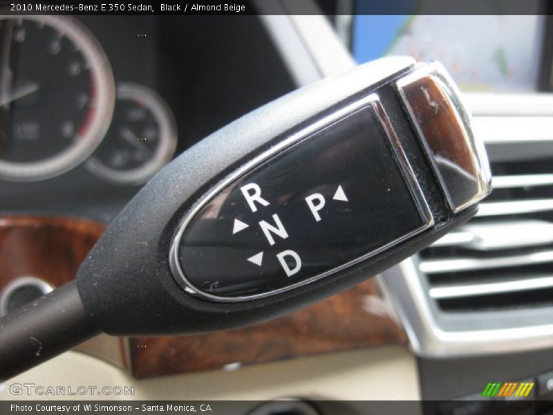 Black / Almond Beige 2010 Mercedes-Benz E 350 Sedan