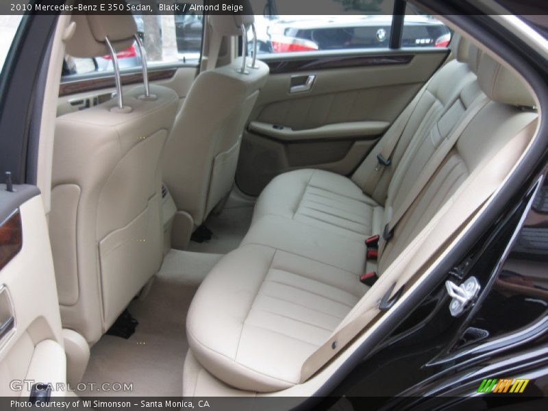 Black / Almond Beige 2010 Mercedes-Benz E 350 Sedan
