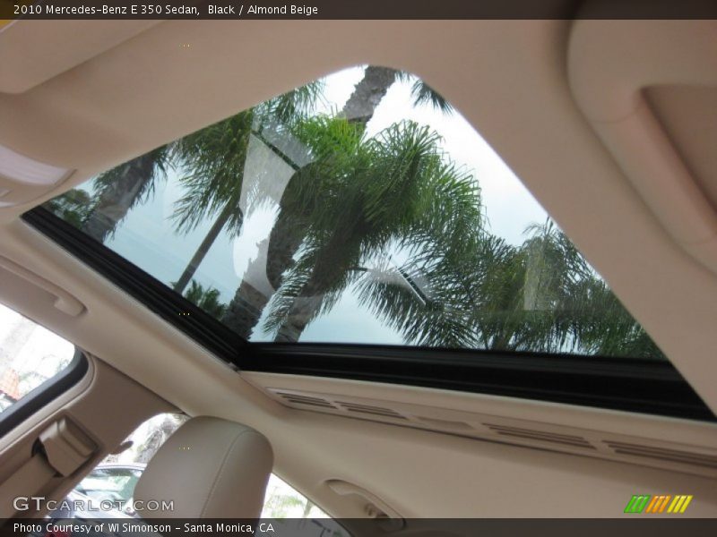 Black / Almond Beige 2010 Mercedes-Benz E 350 Sedan