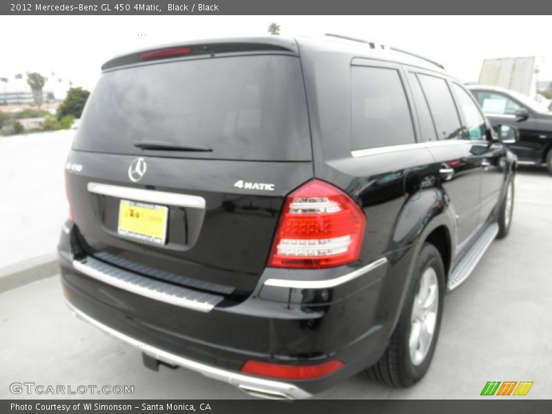Black / Black 2012 Mercedes-Benz GL 450 4Matic