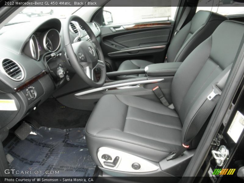 Black / Black 2012 Mercedes-Benz GL 450 4Matic