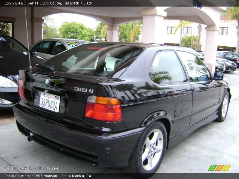 Jet Black / Black 1996 BMW 3 Series 318ti Coupe