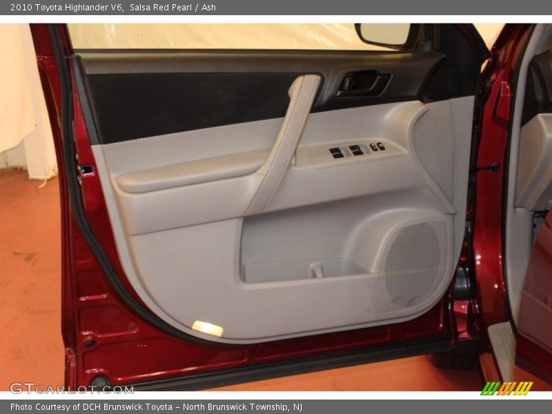 Salsa Red Pearl / Ash 2010 Toyota Highlander V6