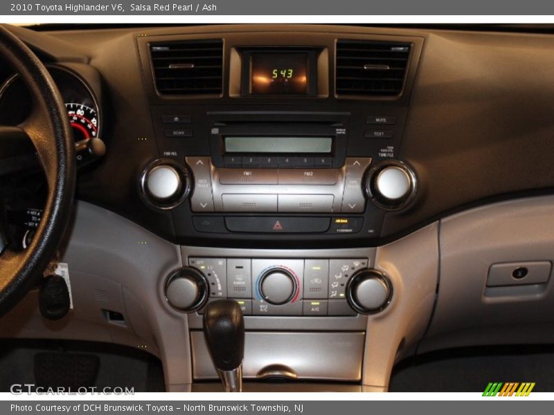 Salsa Red Pearl / Ash 2010 Toyota Highlander V6