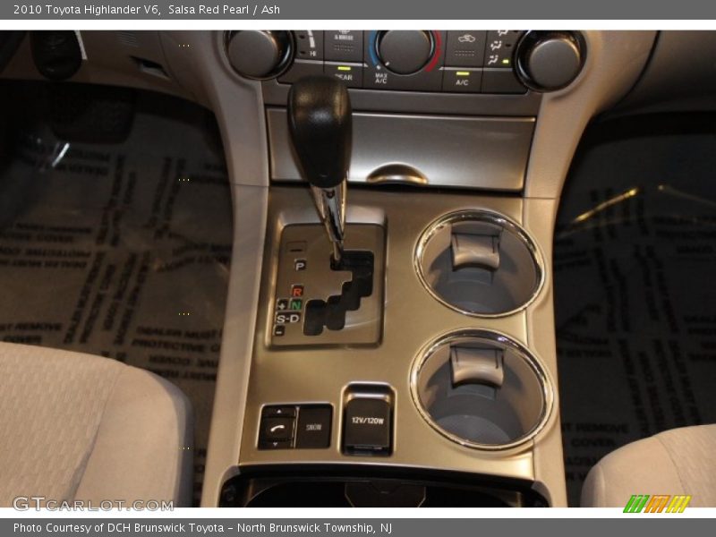 Salsa Red Pearl / Ash 2010 Toyota Highlander V6