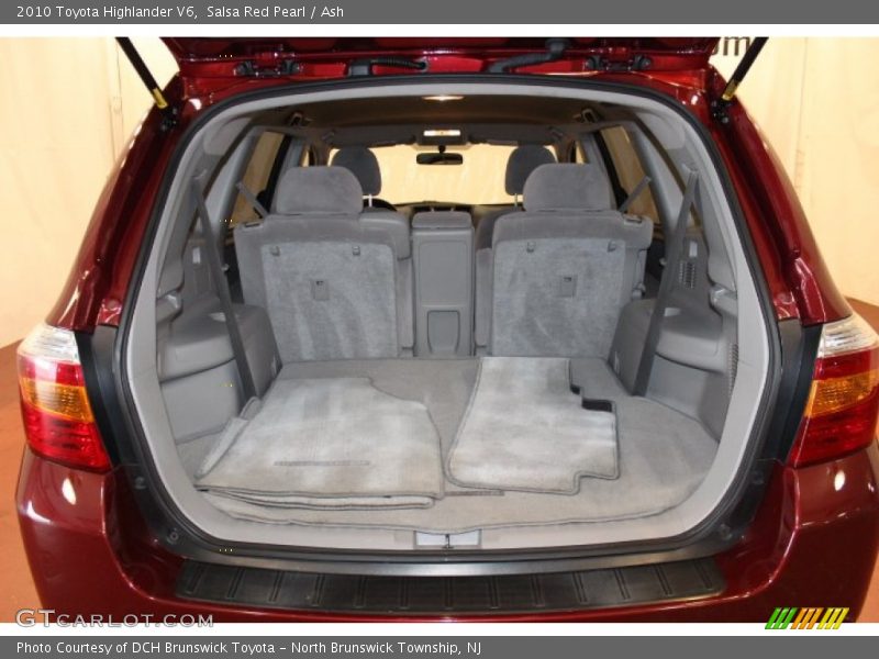 Salsa Red Pearl / Ash 2010 Toyota Highlander V6