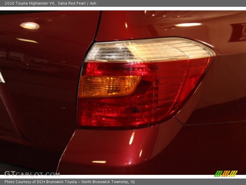 Salsa Red Pearl / Ash 2010 Toyota Highlander V6