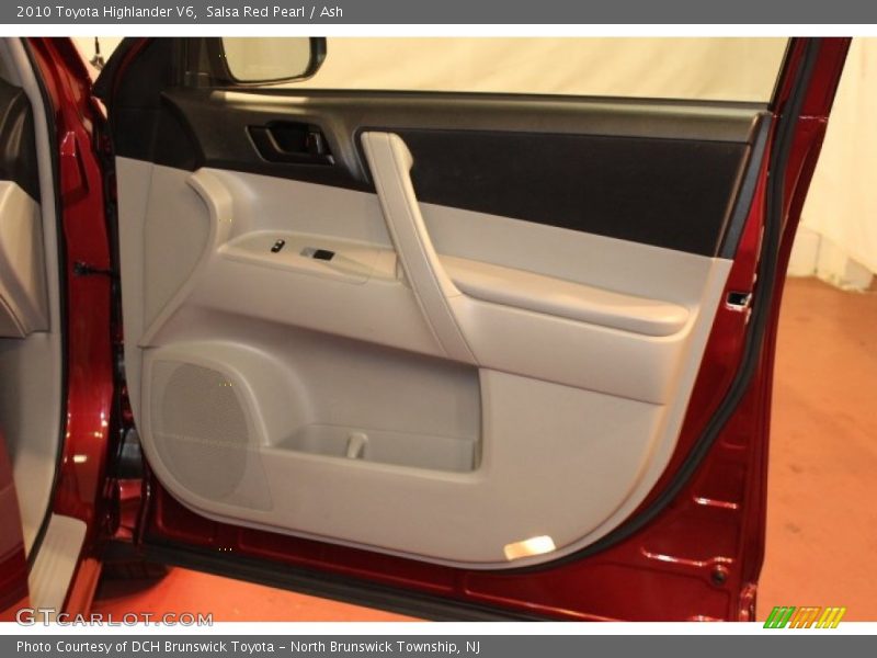 Salsa Red Pearl / Ash 2010 Toyota Highlander V6
