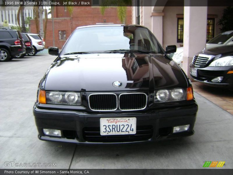 Jet Black / Black 1996 BMW 3 Series 318ti Coupe