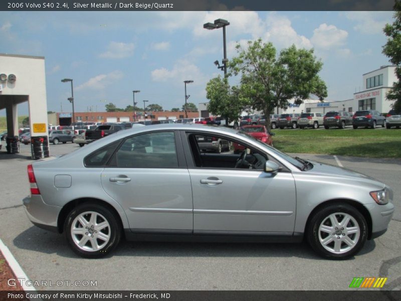 Silver Metallic / Dark Beige/Quartz 2006 Volvo S40 2.4i