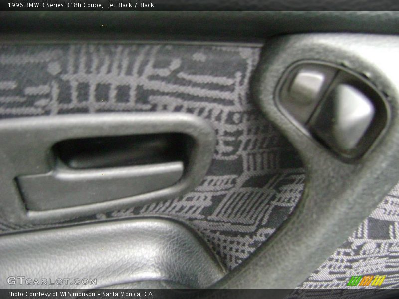 Jet Black / Black 1996 BMW 3 Series 318ti Coupe