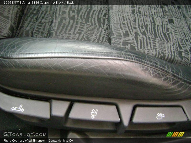 Jet Black / Black 1996 BMW 3 Series 318ti Coupe