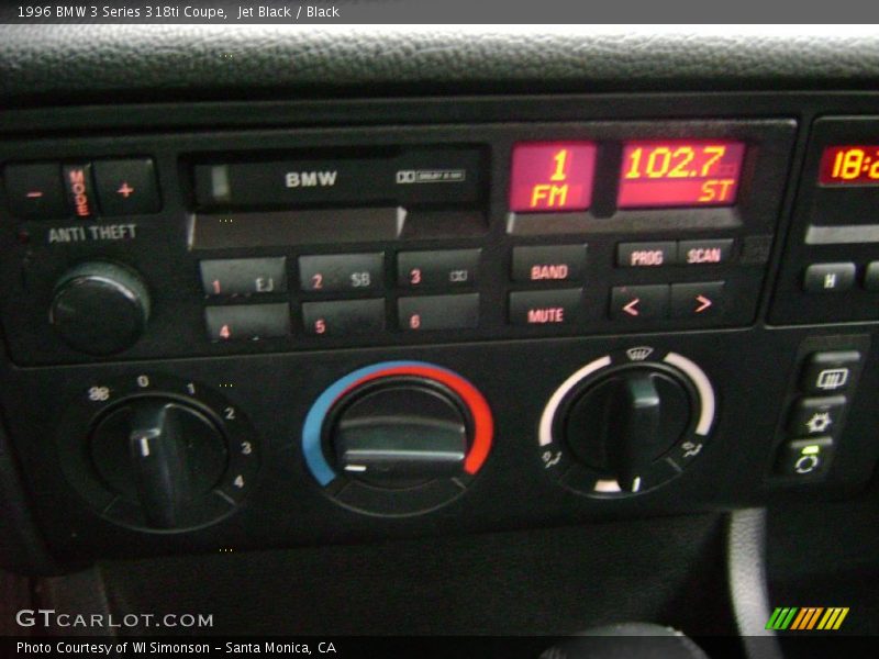 Jet Black / Black 1996 BMW 3 Series 318ti Coupe
