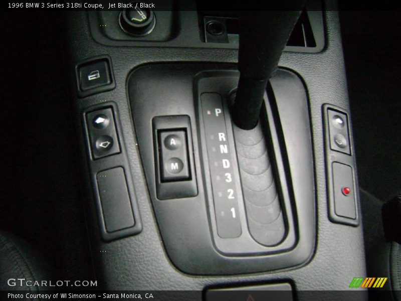 Jet Black / Black 1996 BMW 3 Series 318ti Coupe
