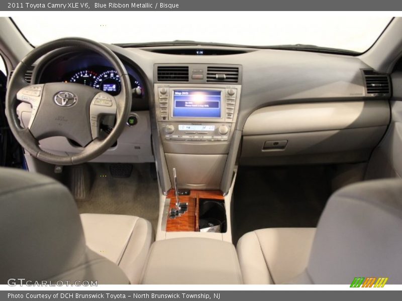 Blue Ribbon Metallic / Bisque 2011 Toyota Camry XLE V6