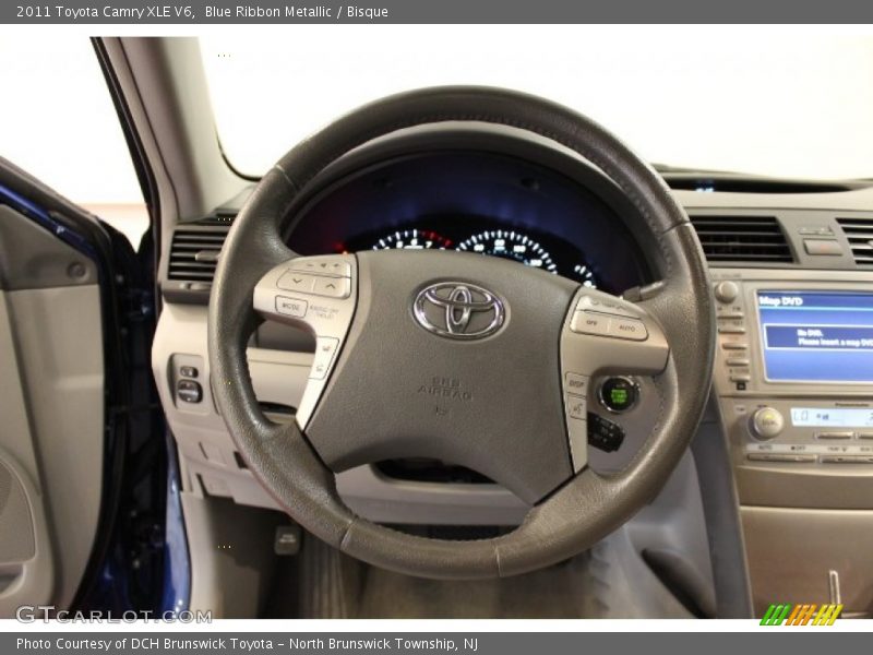 Blue Ribbon Metallic / Bisque 2011 Toyota Camry XLE V6