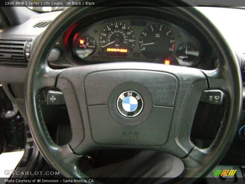 Jet Black / Black 1996 BMW 3 Series 318ti Coupe