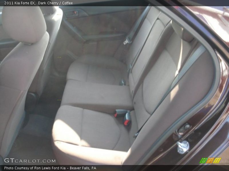 Dark Cherry / Coffee 2011 Kia Forte EX