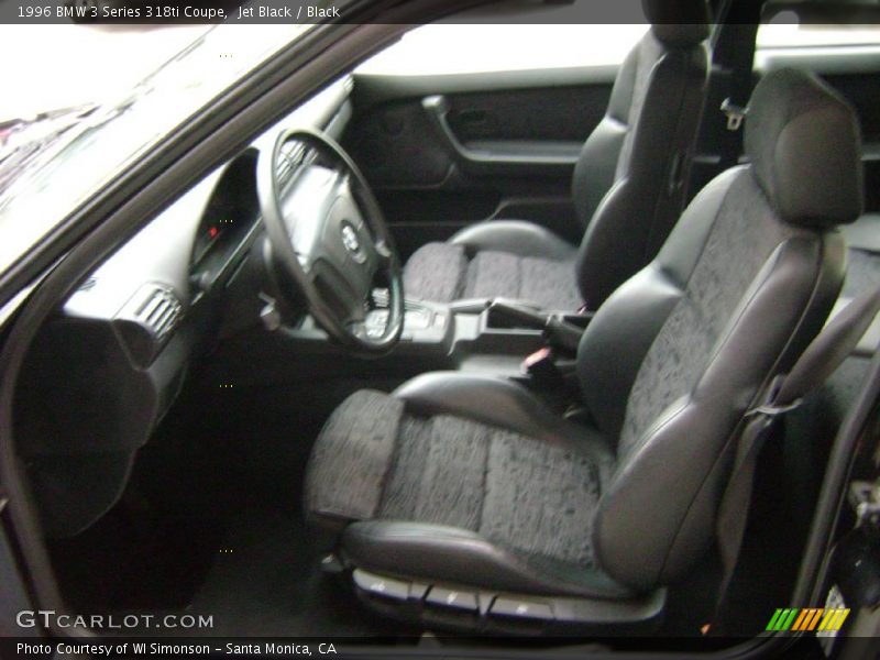 Jet Black / Black 1996 BMW 3 Series 318ti Coupe