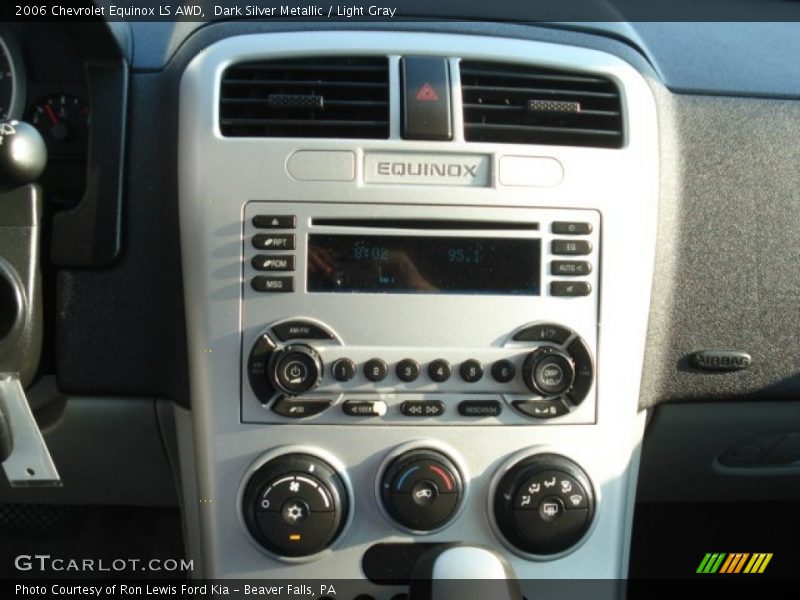 Dark Silver Metallic / Light Gray 2006 Chevrolet Equinox LS AWD