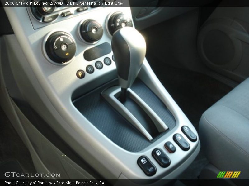 Dark Silver Metallic / Light Gray 2006 Chevrolet Equinox LS AWD