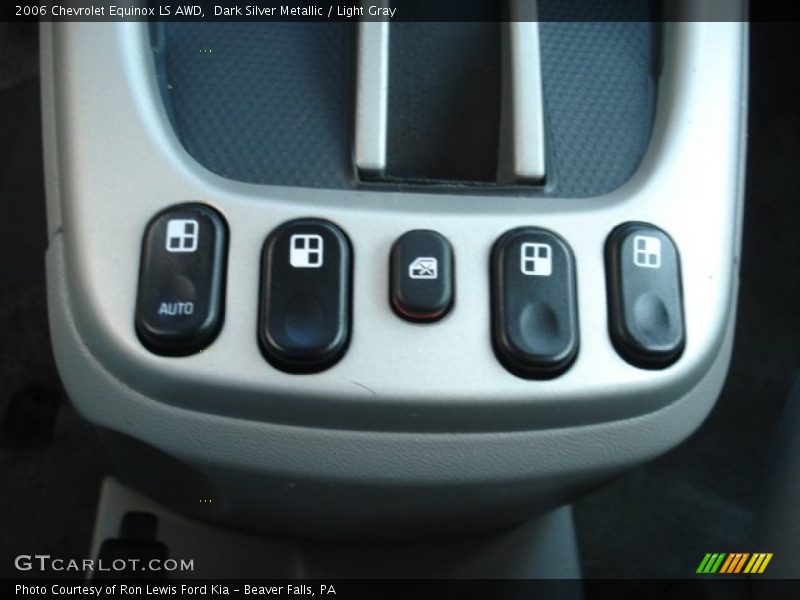 Dark Silver Metallic / Light Gray 2006 Chevrolet Equinox LS AWD