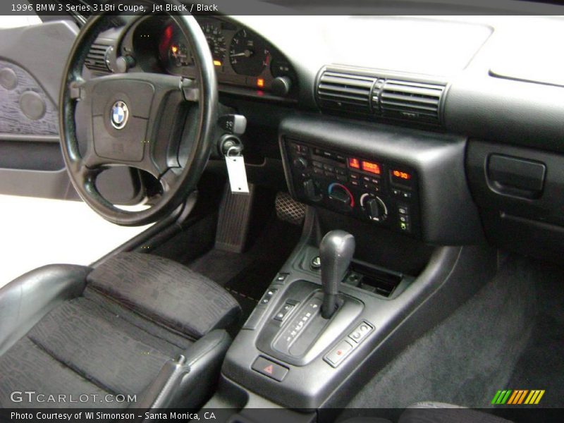 Jet Black / Black 1996 BMW 3 Series 318ti Coupe