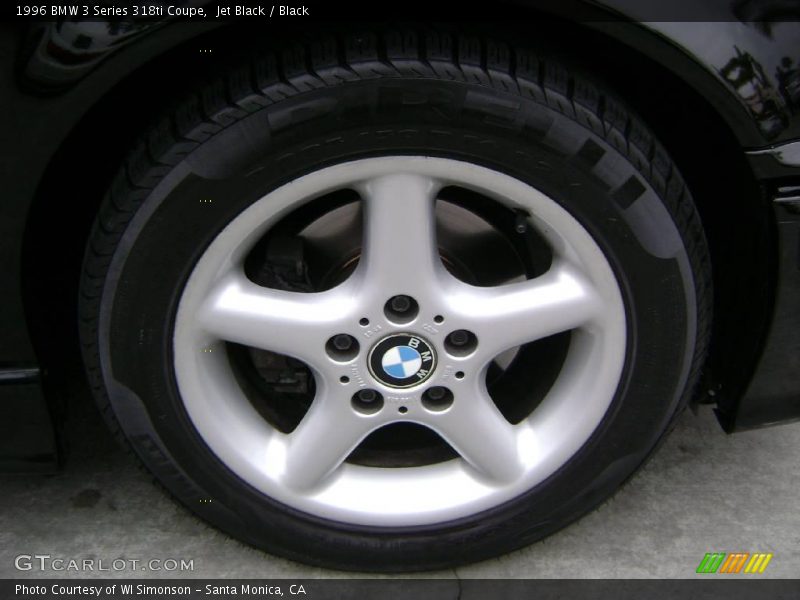 Jet Black / Black 1996 BMW 3 Series 318ti Coupe
