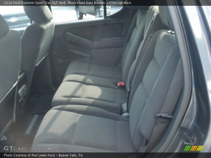 Black Pearl Slate Metallic / Charcoal Black 2010 Ford Explorer Sport Trac XLT 4x4