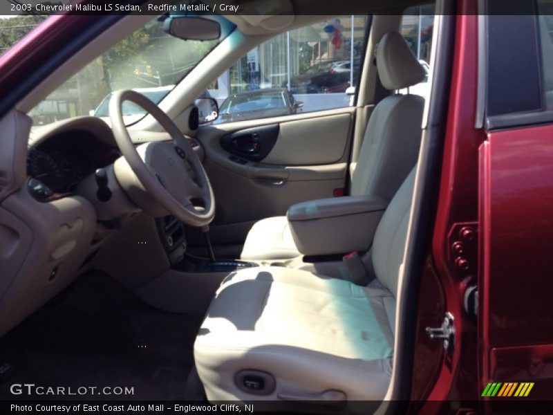 Redfire Metallic / Gray 2003 Chevrolet Malibu LS Sedan
