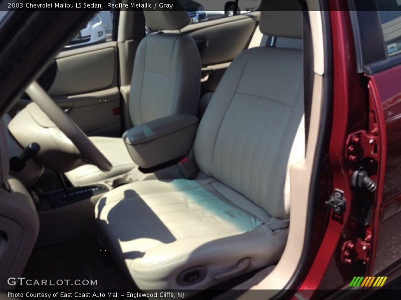 Redfire Metallic / Gray 2003 Chevrolet Malibu LS Sedan