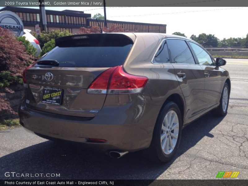Golden Umber Mica / Ivory 2009 Toyota Venza AWD