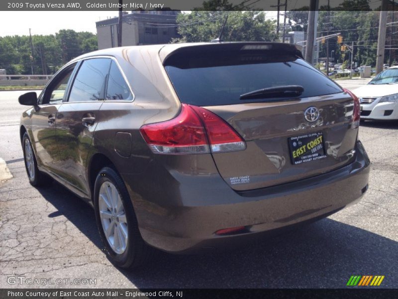 Golden Umber Mica / Ivory 2009 Toyota Venza AWD