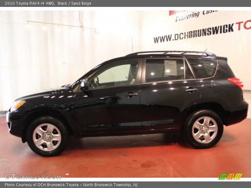 Black / Sand Beige 2010 Toyota RAV4 I4 4WD