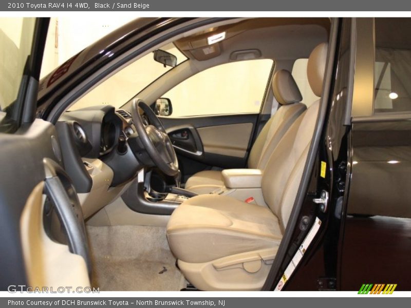 Black / Sand Beige 2010 Toyota RAV4 I4 4WD