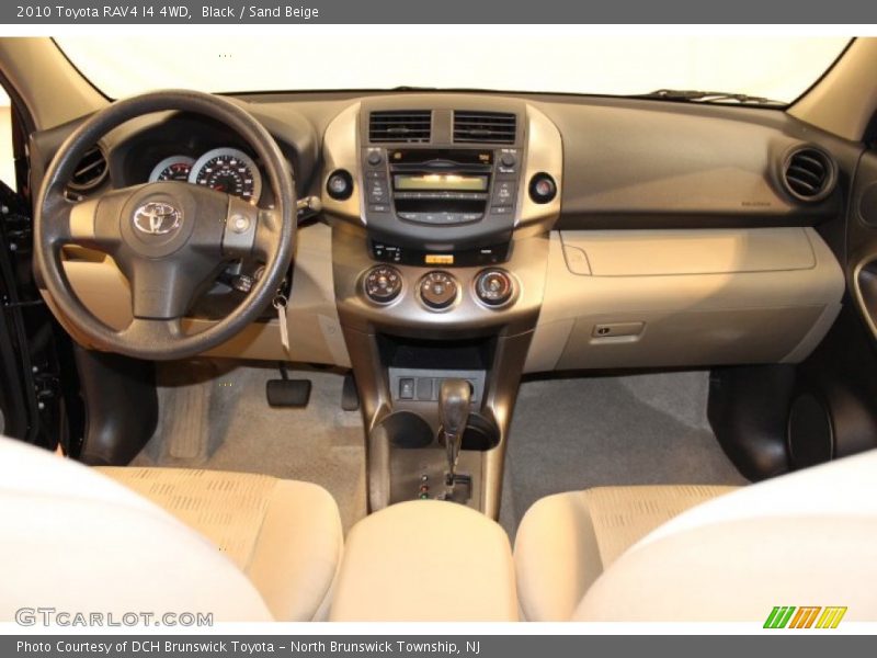Black / Sand Beige 2010 Toyota RAV4 I4 4WD