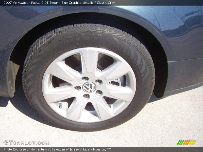 Blue Graphite Metallic / Classic Grey 2007 Volkswagen Passat 2.0T Sedan